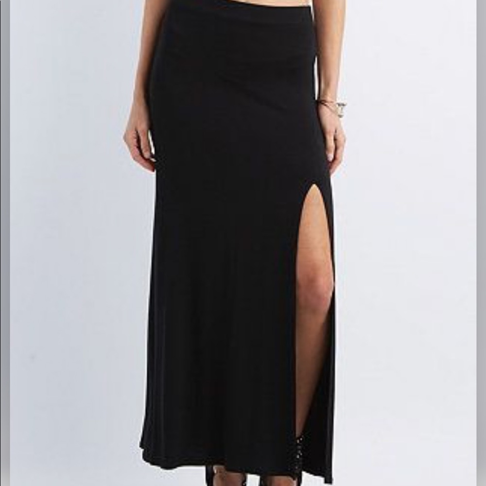 Black Maxi Skirt